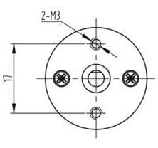 JGA25-371，带编码器的齿轮电机缩略图